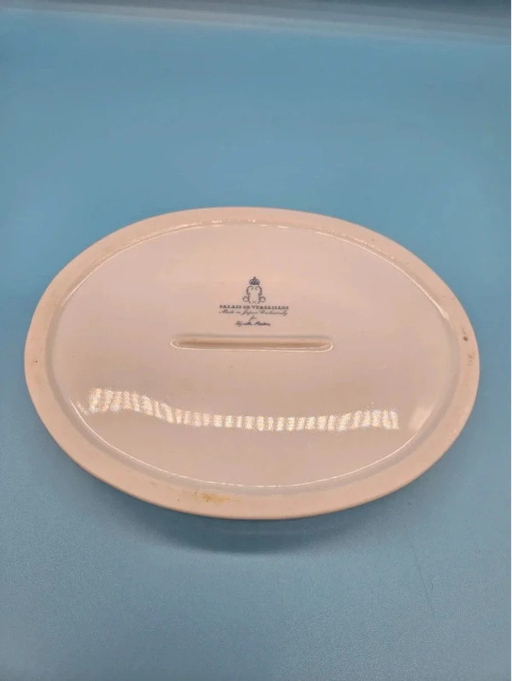 Vintage Palais de Versailles Porcelain Trinket Box Japan